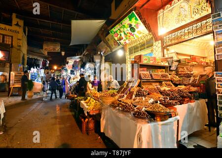 Il Marocco, Medio Atlante, Fes, Città Imperiale, Fes el Bali District, medina elencati come patrimonio mondiale dall' UNESCO, souk Foto Stock