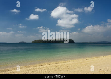 Spiaggia di Long Island, Andaman e Nicobar, India Foto Stock