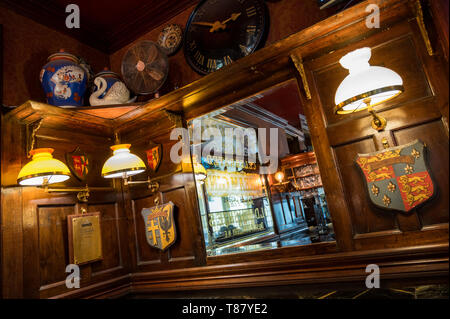 Il Pub Swan, City of London Foto Stock