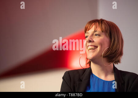 Jess Phillips parlando al Corso annuale conferenza al TUC Congress Center in Great Russell Street, Londra. Foto Stock