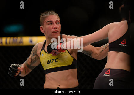 RIO DE JANEIRO, RJ - 12.05.2019: 237 UFC MANAJUNAS VS ANDRADE - Jessica Andrade "Bate Eataca" vs. Nse Namjunas &qThug&qup;quot; dCrinC 237 - Namajunas vs. Andrade. Jeunesse ArenArena. Rio de Janeiro - RJ.: aldoaldo Reginato/Fotoarena)ena) Foto Stock