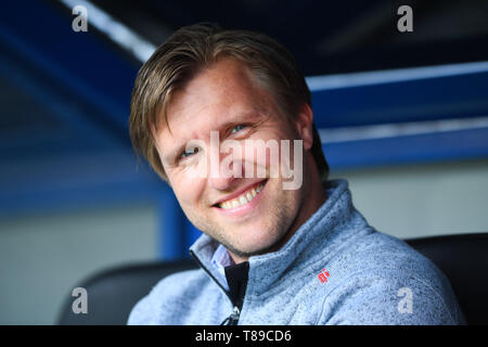 Paderborn, Germania. Il 12 maggio 2019. Amministratore Delegato Markus Kroesche (SC Paderborn). GES/Soccer/Seconda Bundesliga: SC Paderborn - Hamburger SC, 12.05.2019 Calcetto: seconda lega: SC Paderborn vs HSV Amburgo Amburgo Amburgo, Paderborn, 12 Maggio 2019 | Utilizzo di credito in tutto il mondo: dpa/Alamy Live News Foto Stock