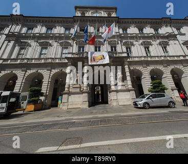 Torino, Italia - CIRCA NEL MAGGIO 2019: Turin city hall Foto Stock