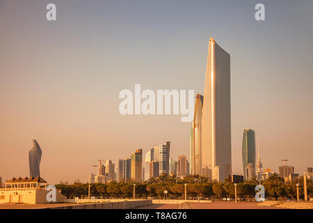 Architettura di Kuwait City. Kuwait City in Kuwait. Foto Stock