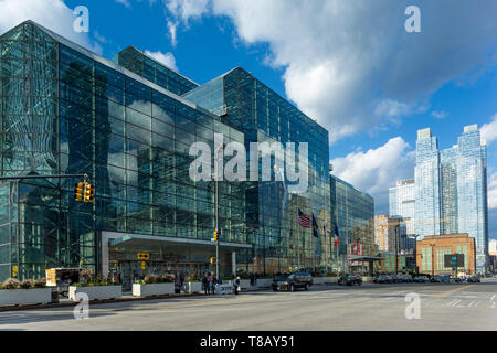 JACOB K Javits Convention Center (©JAMES INGO LIBERATI 1986) Undicesimo AVENUE MANHATTAN NEW YORK CITY USA Foto Stock