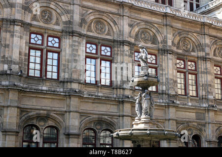 Opera di Stato di Vienna casa Austria Foto Stock