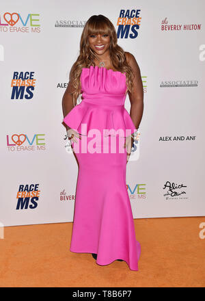 BEVERLY HILLS, CA - 10 Maggio: Bershan Shaw assiste la ventiseiesima gara annuale per cancellare MS Gala presso il Beverly Hilton Hotel il 10 maggio 2019 a Beverly Hills, la California. Foto Stock