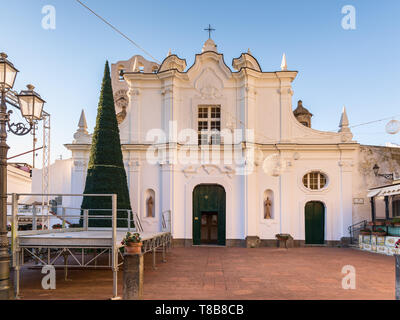 Chiesa di Santa Sofia, Anacapri, Italia Foto Stock