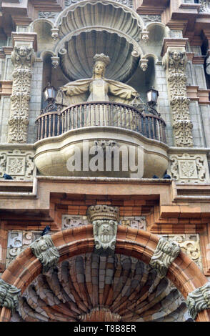 Basilica e Convento di Nuestra Senora de la Merced, Lima, Peru Foto Stock