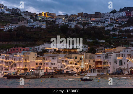 Marina Grande di Capri, Italia Foto Stock