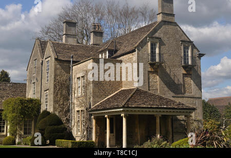 La casa presso i tribunali giardino, Holt, vicino a Bradford-on-Avon, Wiltshire Foto Stock