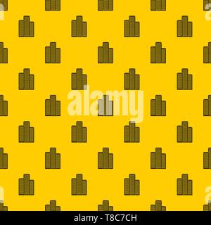 Grattacieli di Singapore vettore di pattern Illustrazione Vettoriale