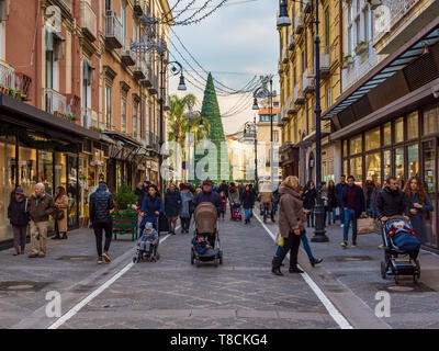 Corso Italia, Sorrento, Italia Foto Stock