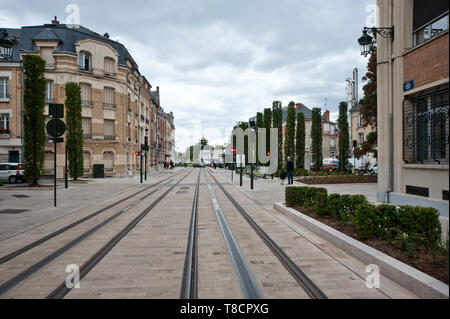 Orleans, tranvia, 2012-07-10 °B Halmagrand (3) Foto Stock