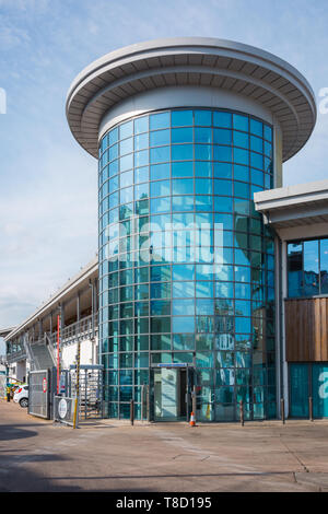 Brixham Harbour Office, Brixham, Torbay, DEVON REGNO UNITO Foto Stock