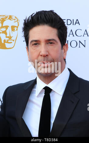 David Schwimmer, Virgin Media British Academy (BAFTA) Tv Awards, Royal Festival Hall di Londra, UK, 12 maggio 2019, Foto di Richard Goldschmidt Foto Stock