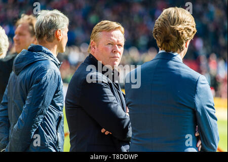 12 maggio 2019 a Rotterdam, Olanda Calcio Eredivisie olandese Feyenoord v ADO Den Haag Ronald Koeman Foto Stock