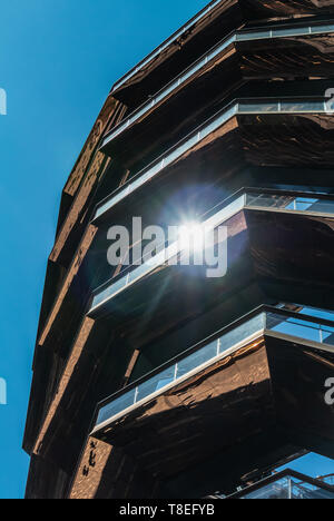 La nave, nel centro del cantiere Hudson, Chelsea, New York City, NY / USA Foto Stock