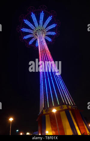 Parachute Jump, Coney Island Foto Stock