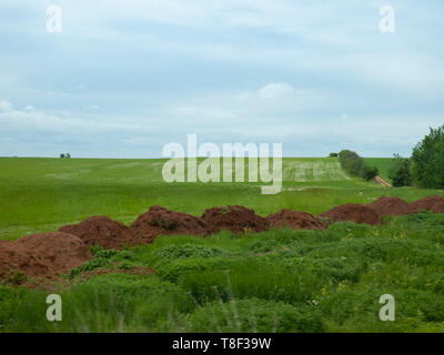 Colline, agricoltura & Agriturismo Terre di Prince Edward Island, Canada Foto Stock