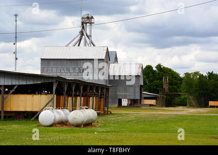 Bertie County Arachidi in Winsor NC elabora i dadi dal locale i campi di arachidi ed è ben noto per la loro confezione in blister frittura arachidi. Foto Stock