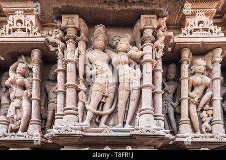 India Rajasthan, Osiyan (o Osian), il gateway per il deserto di Thar, Sachiya Mata tempio indù Foto Stock