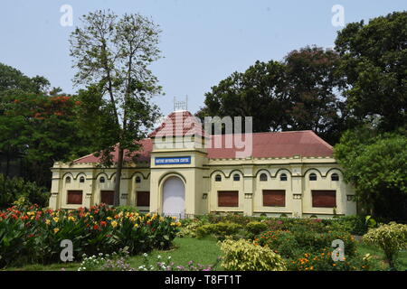 La natura del centro d'informazione della Alipore Zoological Garden in Kolkata, India. Foto Stock