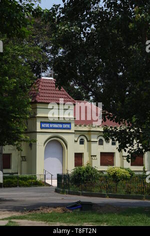 La natura del centro d'informazione della Alipore Zoological Garden in Kolkata, India. Foto Stock