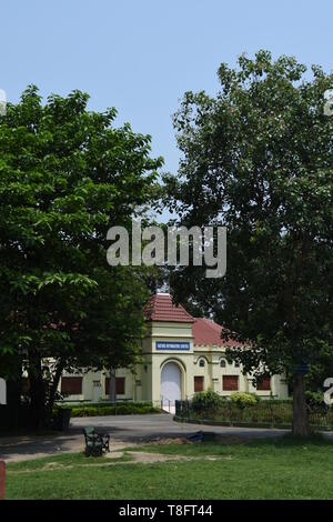 La natura del centro d'informazione della Alipore Zoological Garden in Kolkata, India. Foto Stock