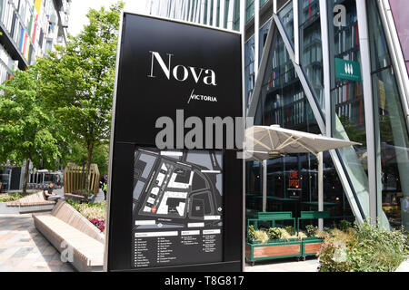 Nova, Buckingham Palace Road, Victoria, London. Regno Unito Foto Stock