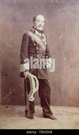 Madrid. Retrato del mariscal Manuel Gutiérrez de la Concha. Foto Stock