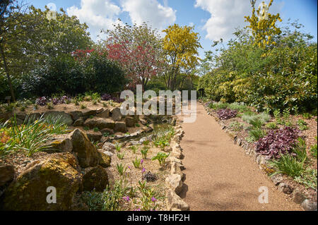 Sala Burnby giardini, Pocklington, East Yorkshire, Inghilterra, Regno Unito, GB, Foto Stock
