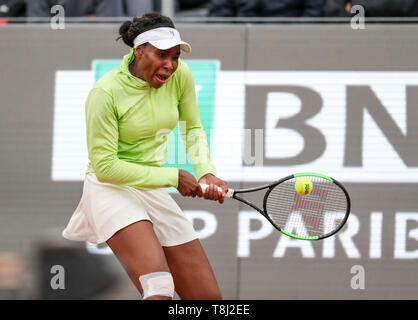 Roma, Italia. 13 Maggio, 2019. Roma IBI19 Bnl Internazionali Tennis - Venus Williams vs. Elise Mertens Credit: Indipendente Photo Agency Srl/Alamy Live News Foto Stock