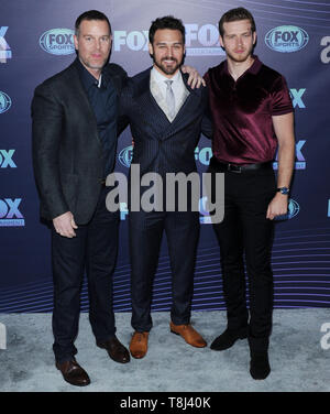 New York, Stati Uniti d'America. 13 maggio 2019. 2019 Upfront Fox nella foto: Peter Krause, Ryan Guzman, Oliver Stark Credito: Broadimage Entertainment/Alamy Live News Foto Stock