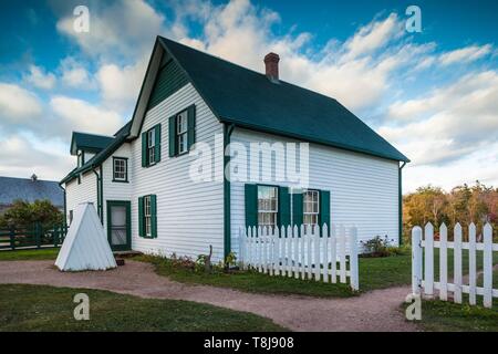 Canada, Prince Edward Island, Cavendish, Green Gables House, ex casa di Anne di Green Gables autore Lucy Maud Montgomery Foto Stock