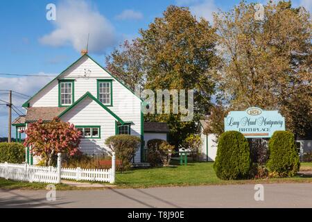 Canada, Prince Edward Island, New London, luogo di nascita di Lucy Maud Montgomery, autore di Anne di Green Gables Foto Stock