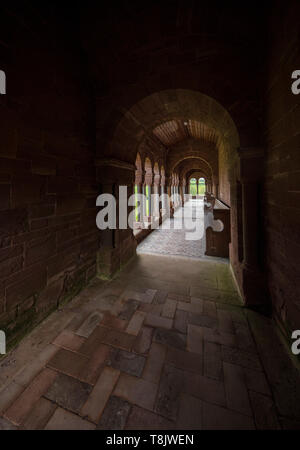 Hoarwithy, Herefordshire, Regno Unito, maggio 2019, la chiesa di Santa Caterina in Hoarwithy Foto Stock