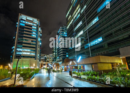 Santa Ana financial district Foto Stock