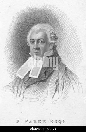 'J Parke Esq.', C1820. Creatore: T Wright. Foto Stock