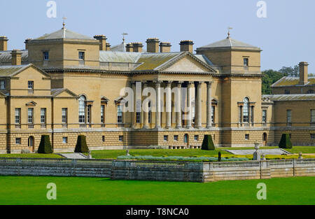 Holkham hall, Norfolk, Inghilterra Foto Stock