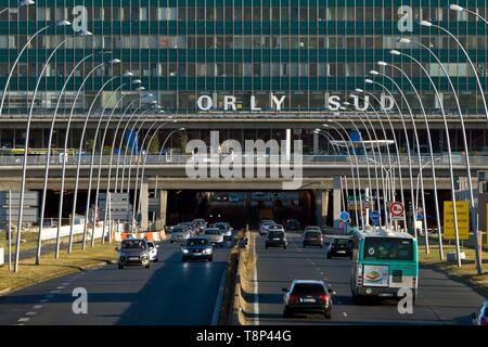 Francia, Essonne, Paray Vieille Poste, l'aeroporto di Orly Foto Stock