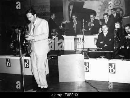 John Dankworth Band, domenica notte sessioni, Marquee Club di Londra, 1960. Autore: Brian Foskett. Foto Stock