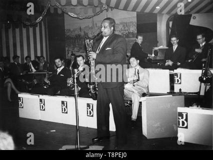 John Dankworth Band, domenica notte sessioni, Marquee Club di Londra, 1960. Autore: Brian Foskett. Foto Stock