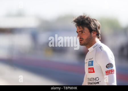 Barcellona, Spagna. 14 Maggio, 2019. CARLOS Sainz Jr di McLaren F1 Team durante il periodo della Formula 1 in stagione di test al circuito de Barcelona-Catalunya a Barcellona, Spagna. Credito: James Gasperotti/ZUMA filo/Alamy Live News Foto Stock