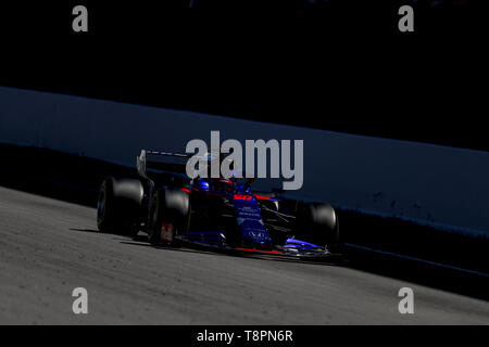 Barcellona, Spagna. 14 Maggio, 2019. DANIIL KVYAT della Scuderia Toro Rosso Honda durante la Formula 1 in stagione di test al circuito de Barcelona-Catalunya a Barcellona, Spagna. Credito: James Gasperotti/ZUMA filo/Alamy Live News Foto Stock