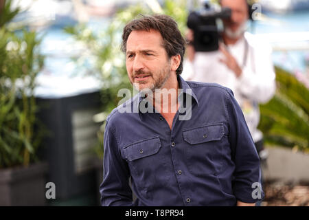 Cannes. 14 Maggio, 2019. Edouard BAER il Maître de Cérémonie Photocall durante il 2019 Festival di pellicola di Cannes il 14 maggio 2019 presso il Palais des Festivals in Cannes, Francia. ( Credito: Lyvans Boolaky/spazio di immagine/Media Punch)/Alamy Live News Foto Stock