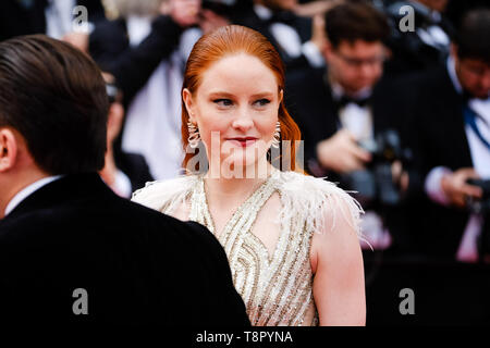 Cannes, Francia. 14 Maggio 2019.Barbara Meier pone sul tappeto rosso per la serata di apertura film, i morti non muoiono martedì 14 maggio 2019 presso la 72a edizione del Festival de Cannes, Palais des Festivals Cannes. Nella foto: Barbara Meier. Foto di credito: Julie Edwards/Alamy Live News Foto Stock