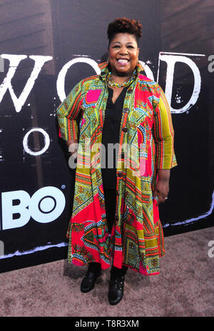 Los Angeles, California, Stati Uniti d'America 14 maggio 2019 l'attrice Cleo re assiste Los Angeles Premiere del film HBO' Deadwood il 14 maggio 2019 a Glossari Affini cupola in Los Angeles, California, USA. Foto di Barry re/Alamy Live News Foto Stock