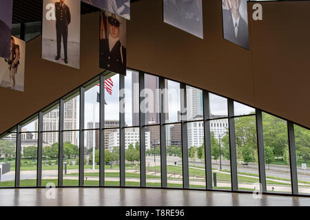 Interno del veterano nazionale's Memorial & Museum in Columbus, Ohio, Stati Uniti d'America Foto Stock