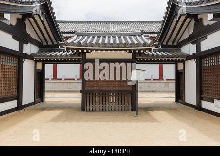 Pagode giapponese di Osaka in Giappone. Foto Stock